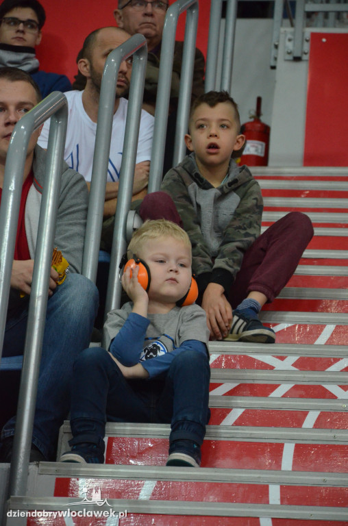 Kibice podczas meczu Anwil - Stal