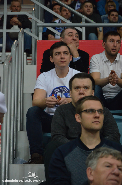 Kibice podczas meczu Anwil - Stal