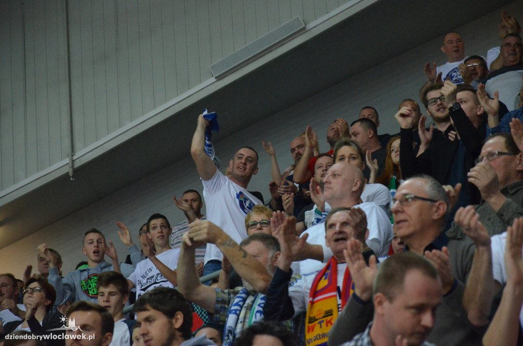 Kibice podczas meczu Anwil - Stal