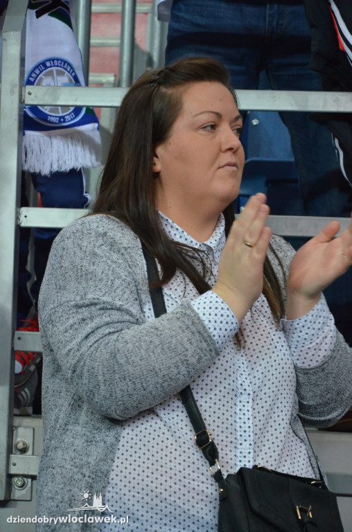 Kibice podczas meczu Anwil - Stal