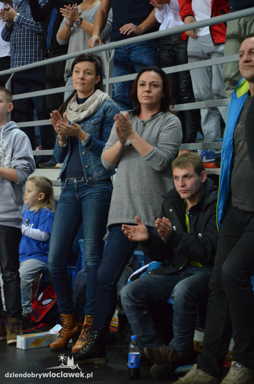 Kibice podczas meczu Anwil - Stal