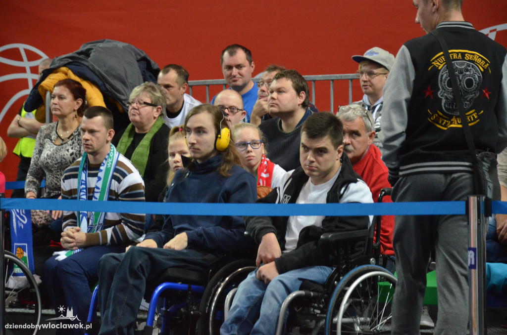 Kibice podczas meczu Anwil - Stal