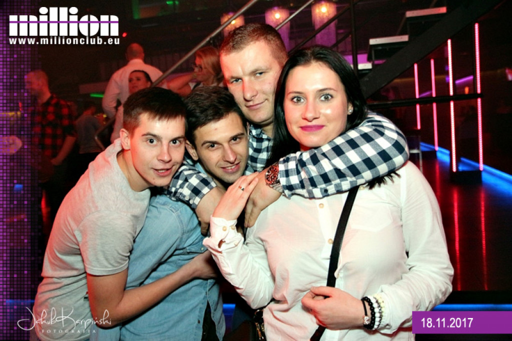 Gorąca sobotnia noc w klubie Million