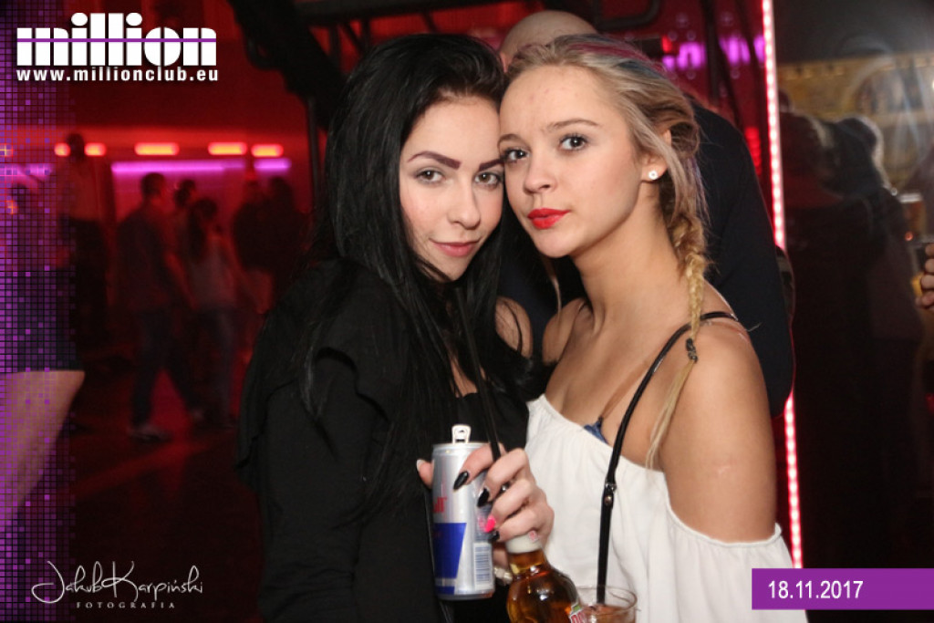 Gorąca sobotnia noc w klubie Million