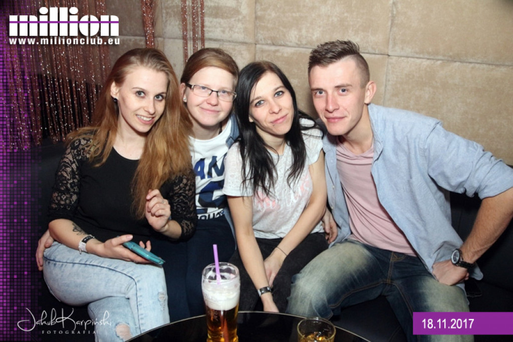 Gorąca sobotnia noc w klubie Million