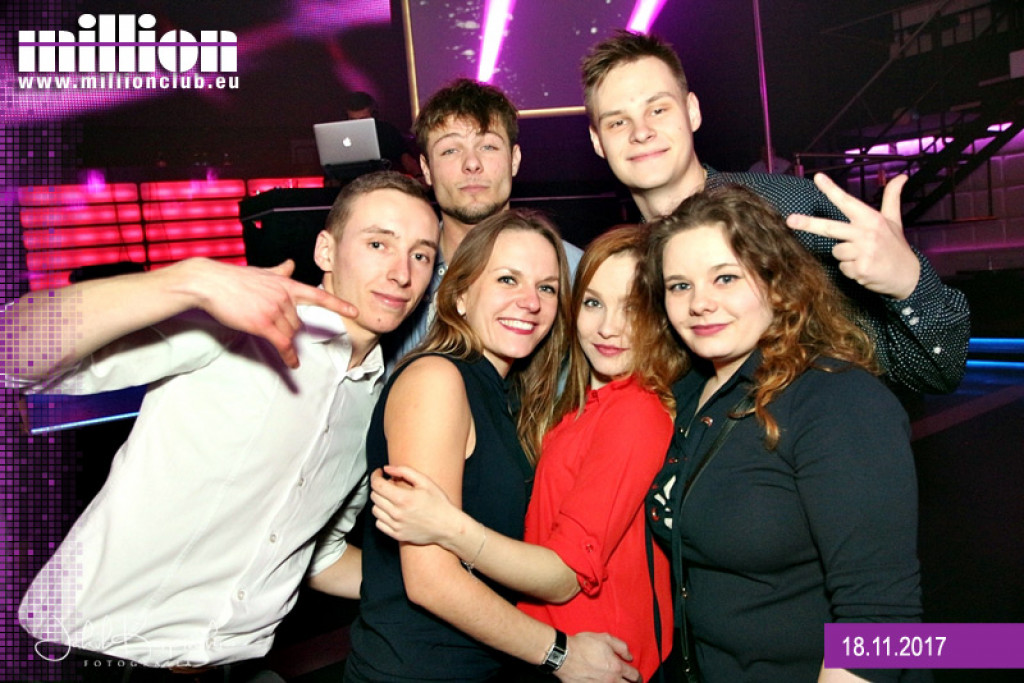 Gorąca sobotnia noc w klubie Million