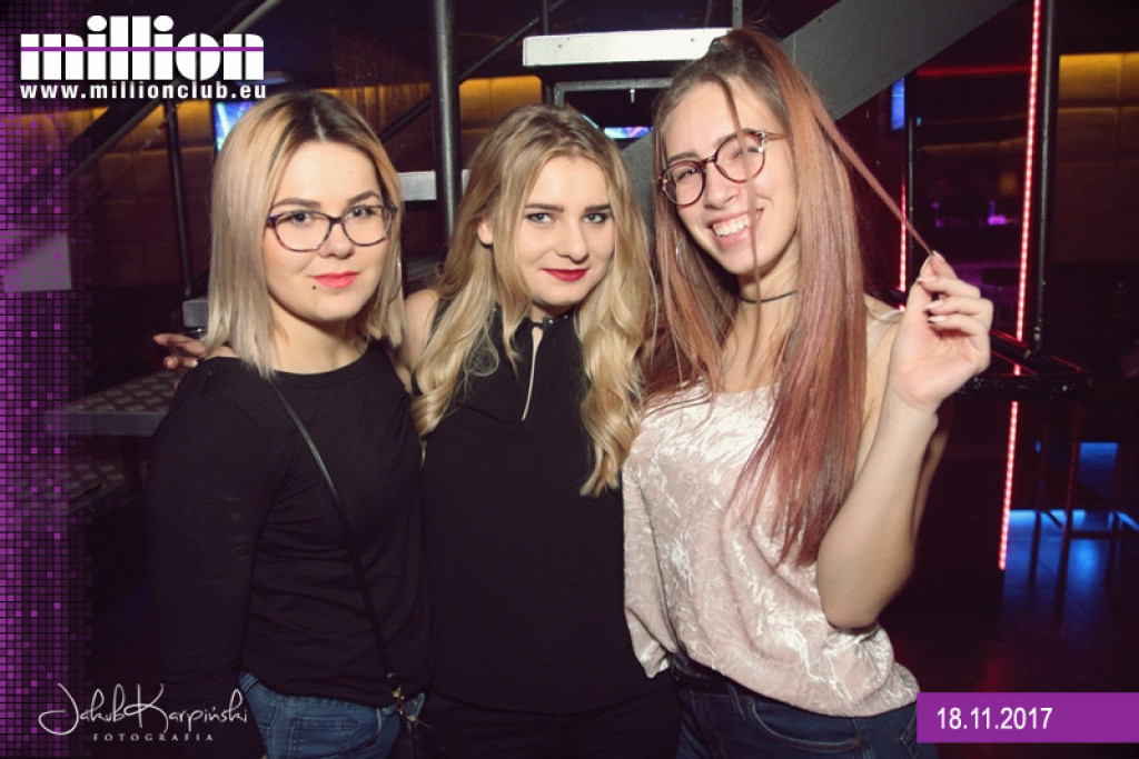 Gorąca sobotnia noc w klubie Million