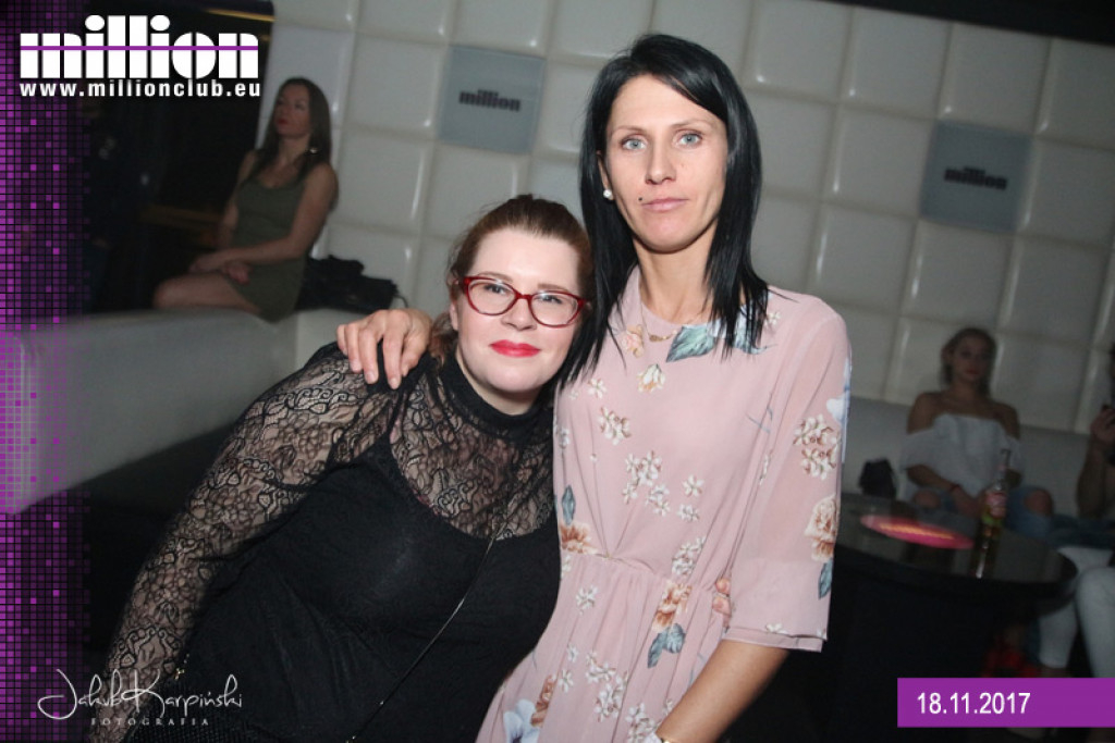 Gorąca sobotnia noc w klubie Million