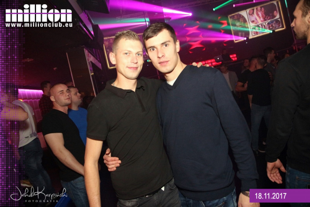 Gorąca sobotnia noc w klubie Million