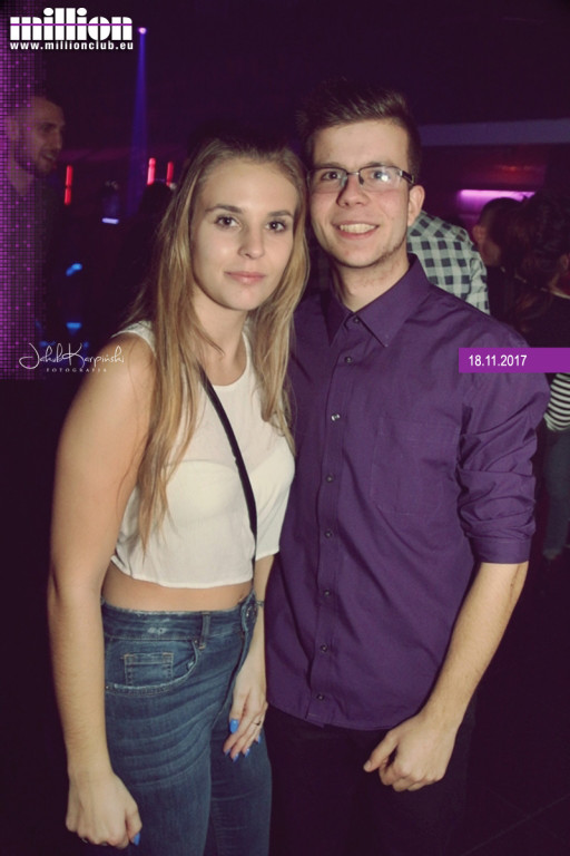 Gorąca sobotnia noc w klubie Million