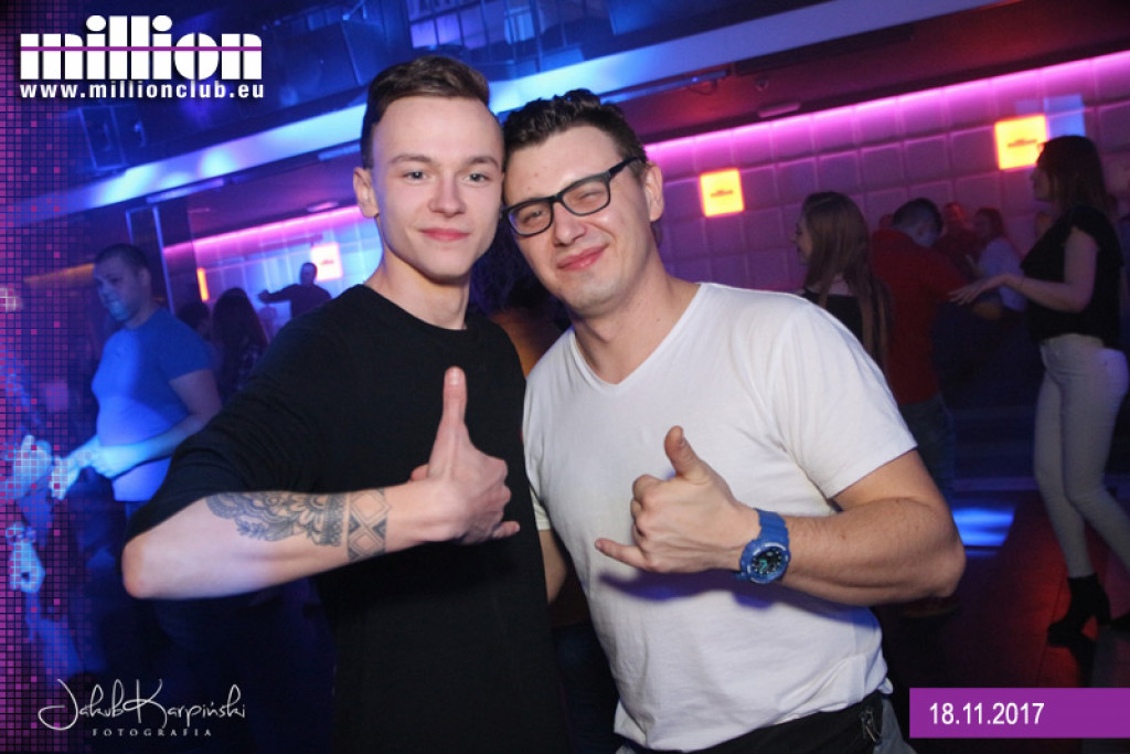 Gorąca sobotnia noc w klubie Million