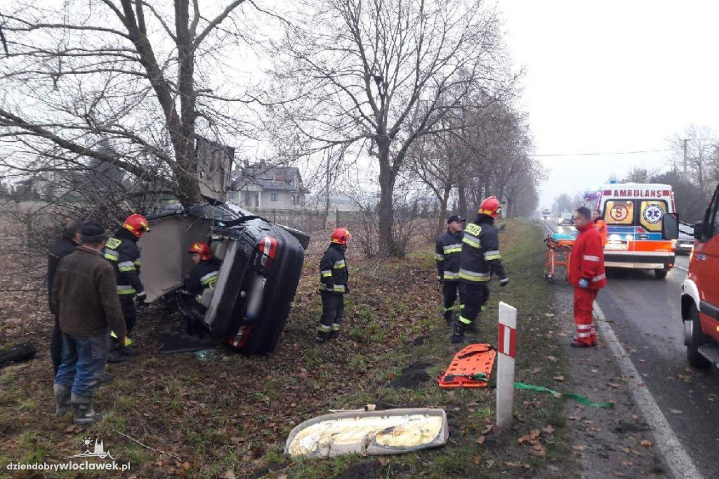 BMW uderzyło w drzewo