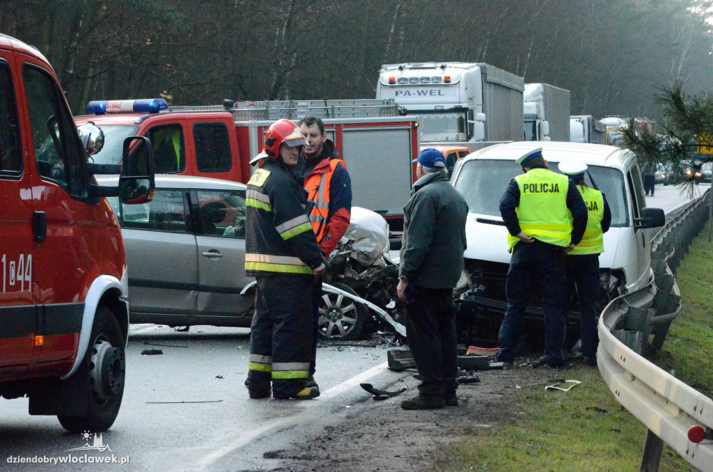 Groźny wypadek na krajowej 62