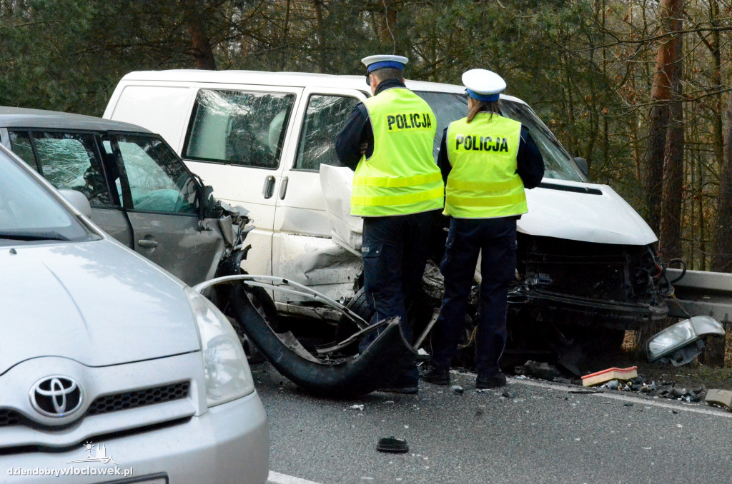 Groźny wypadek na krajowej 62