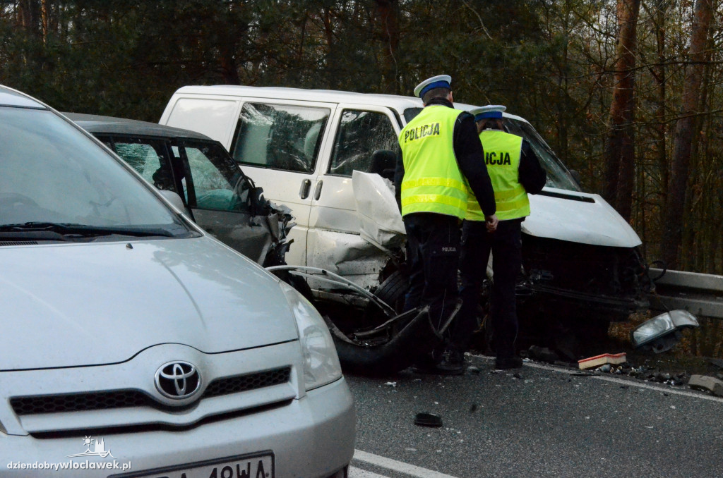 Groźny wypadek na krajowej 62