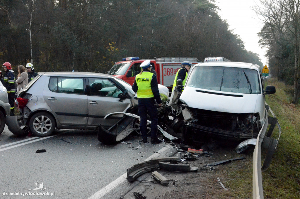 Groźny wypadek na krajowej 62