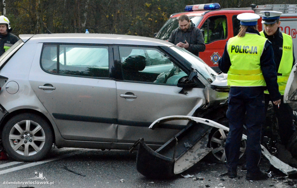 Groźny wypadek na krajowej 62