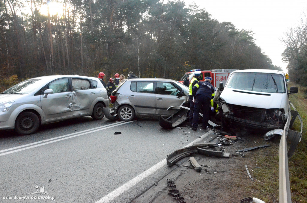 Groźny wypadek na krajowej 62