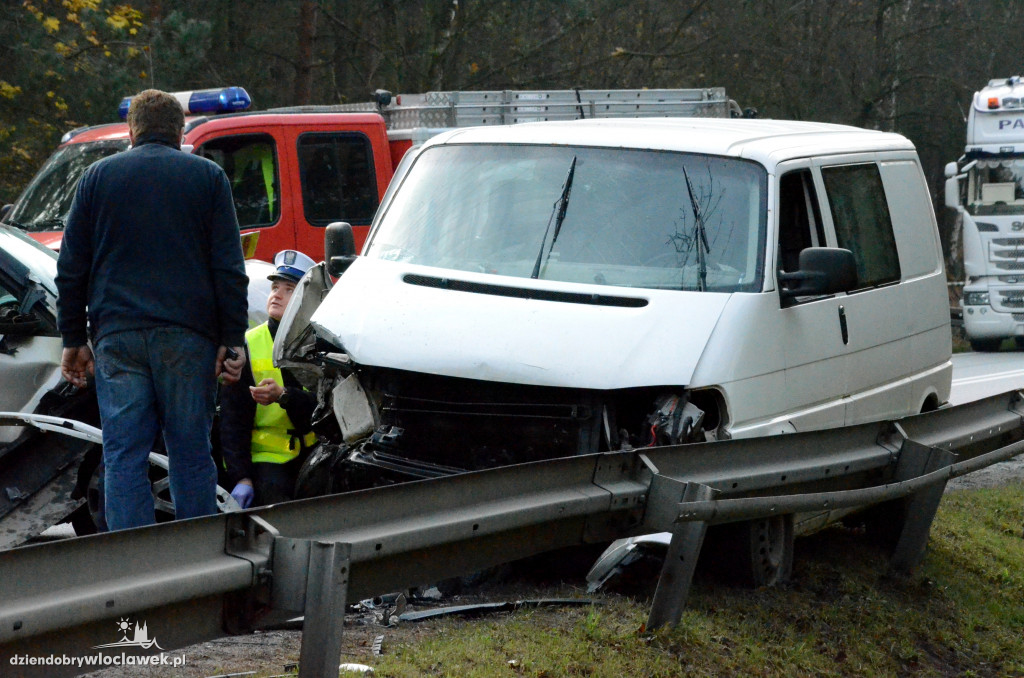 Groźny wypadek na krajowej 62
