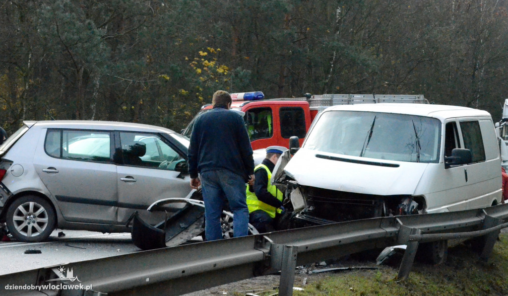 Groźny wypadek na krajowej 62