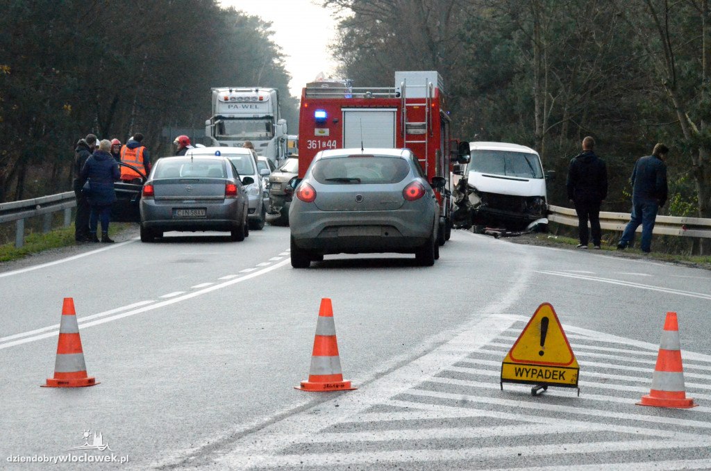 Groźny wypadek na krajowej 62