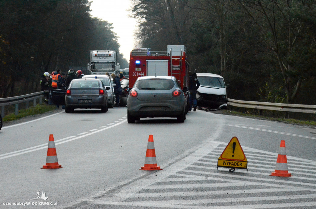Groźny wypadek na krajowej 62