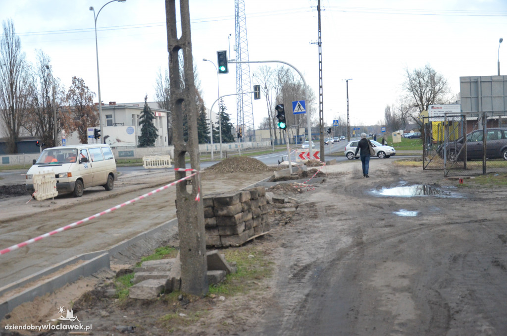 Roboty na ul. Polnej na ukończeniu