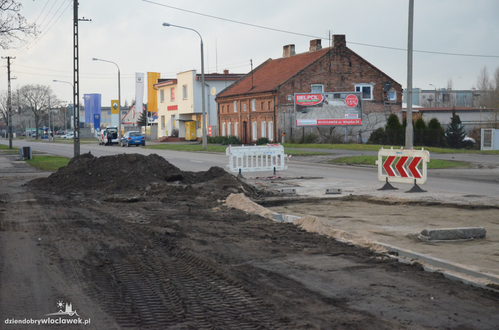 Roboty na ul. Polnej na ukończeniu