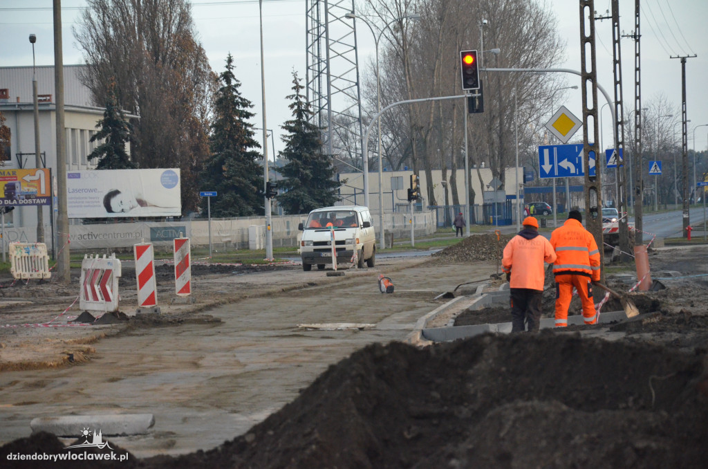 Roboty na ul. Polnej na ukończeniu