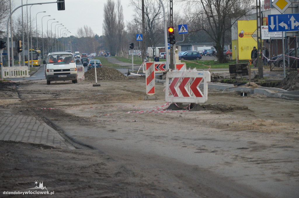 Roboty na ul. Polnej na ukończeniu