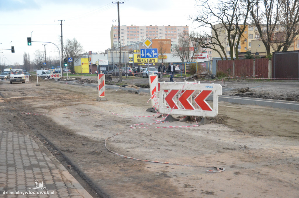 Roboty na ul. Polnej na ukończeniu