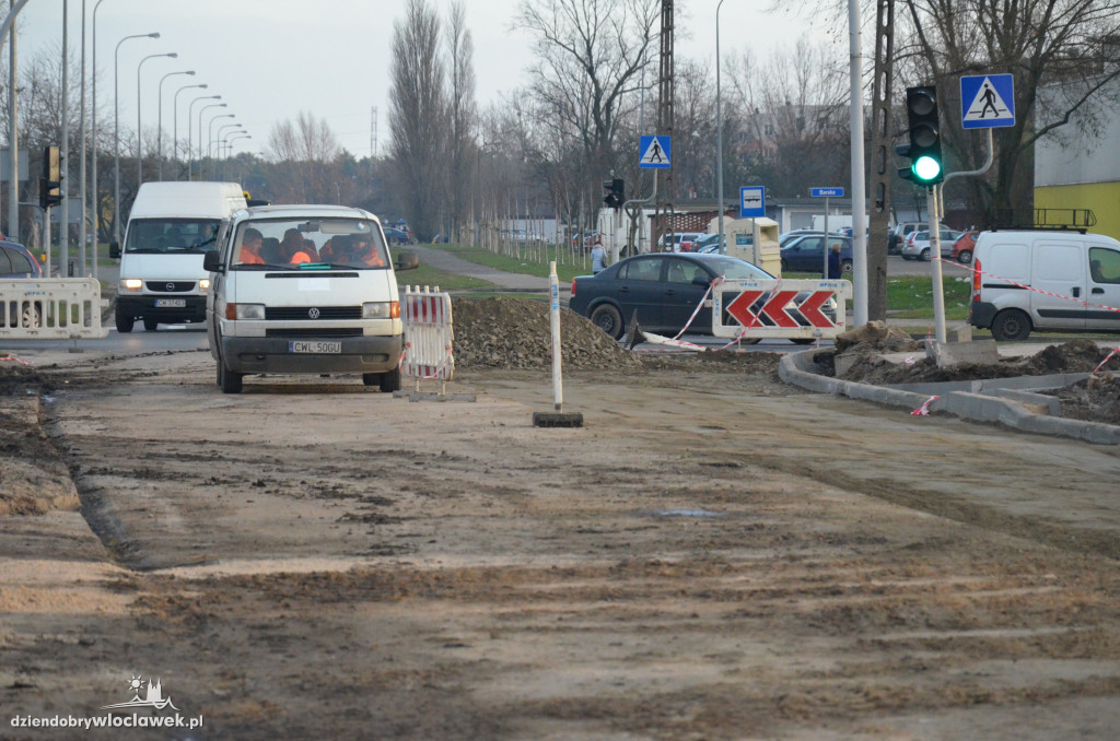 Roboty na ul. Polnej na ukończeniu