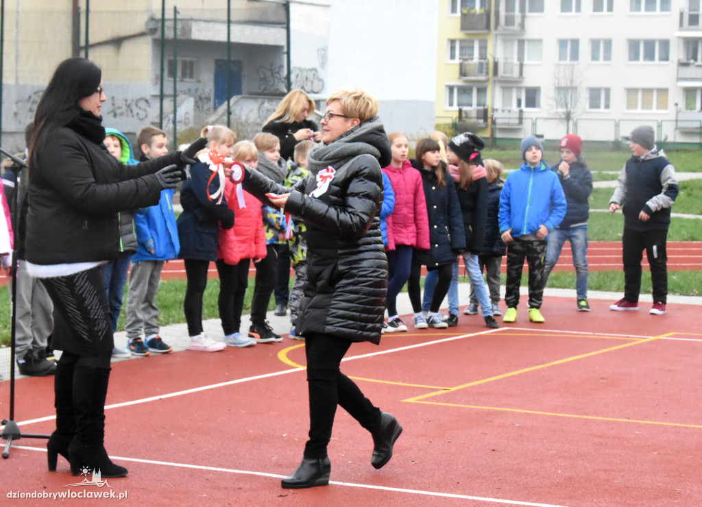 Bieganie Młodych Patriotów w SP2