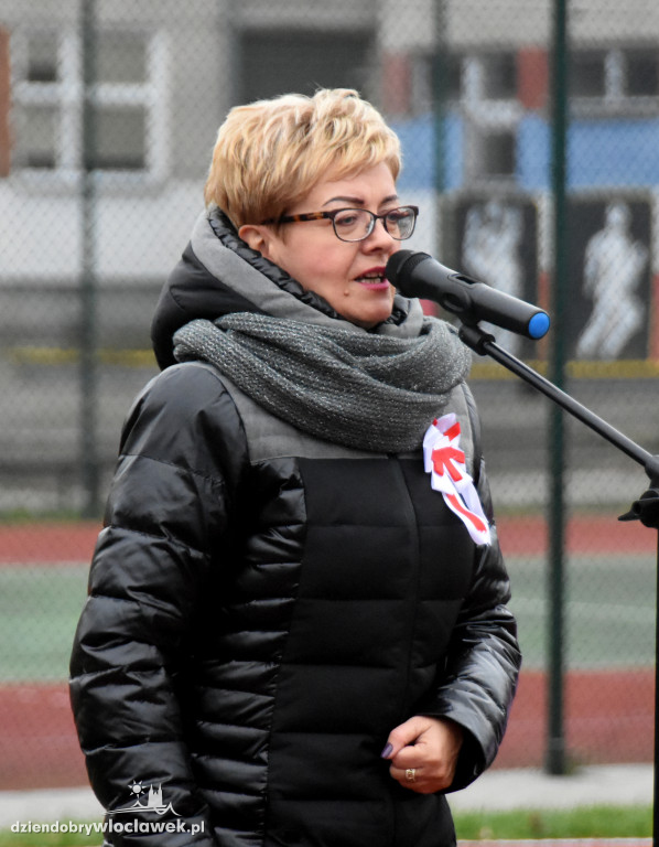 Bieganie Młodych Patriotów w SP2