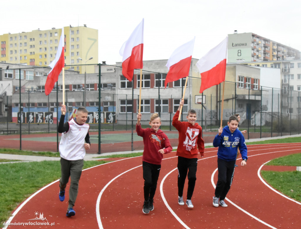 Bieganie Młodych Patriotów w SP2