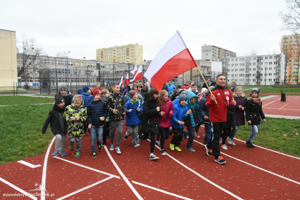 Bieganie Młodych Patriotów w SP2