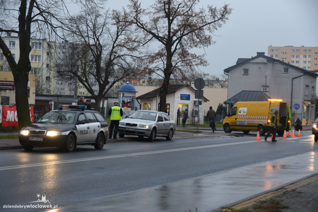 Zderzenie dwóch aut na ul. Kaliskiej