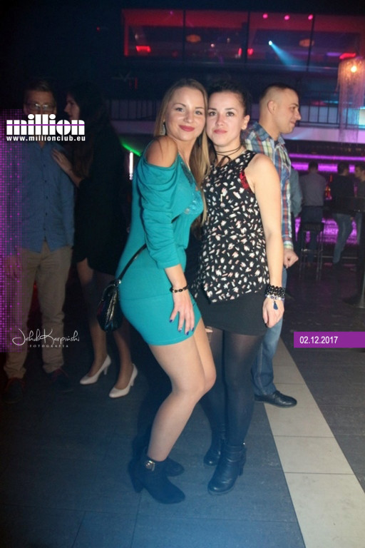 Gorąca sobotnia impreza w klubie Million