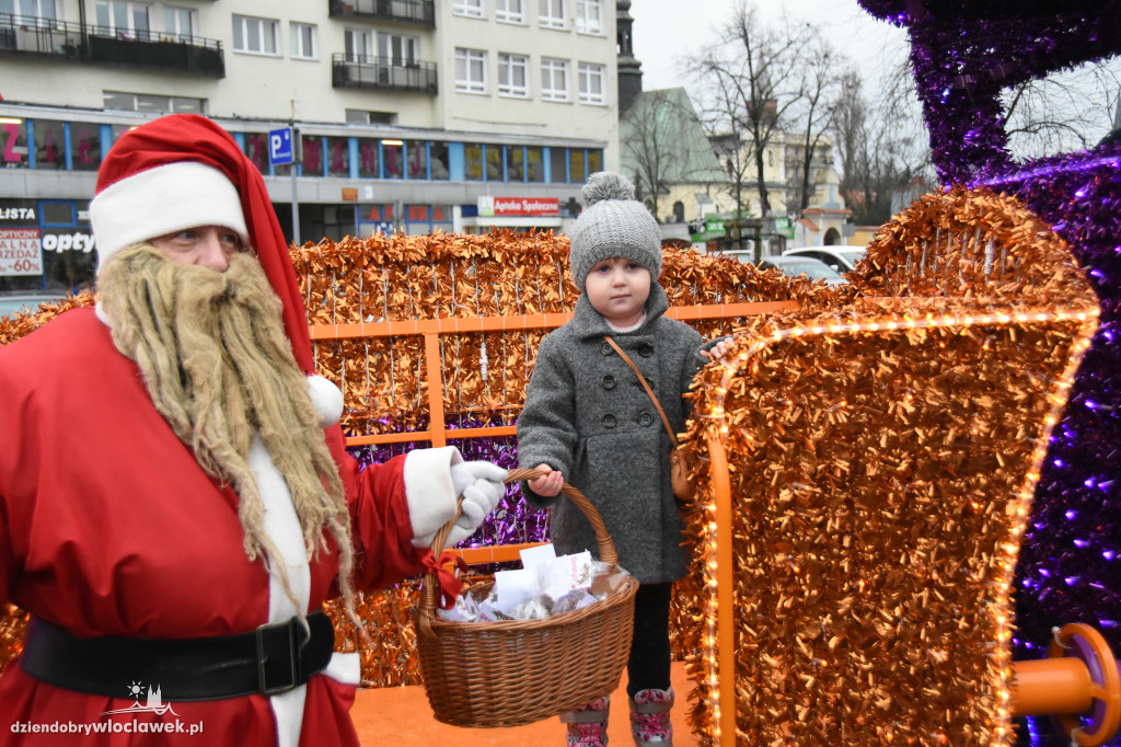 Spotkanie ze Św. Mikołajem na pl. Wolności