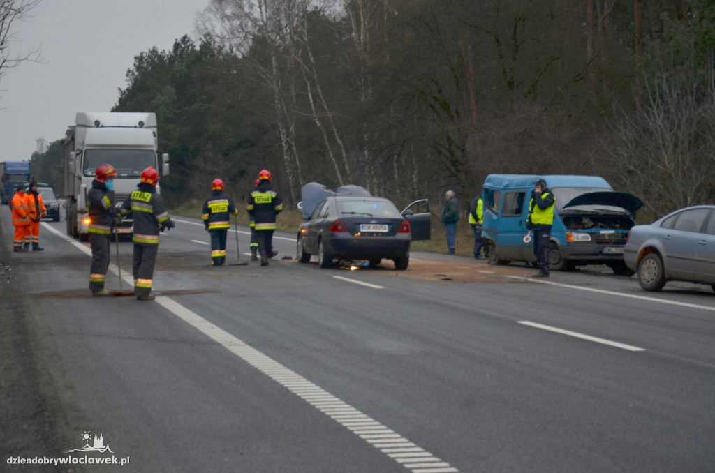 3 auta zderzyły się na DK91