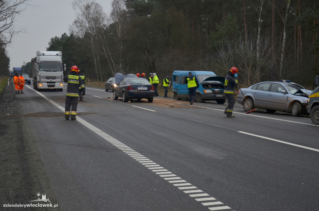 3 auta zderzyły się na DK91