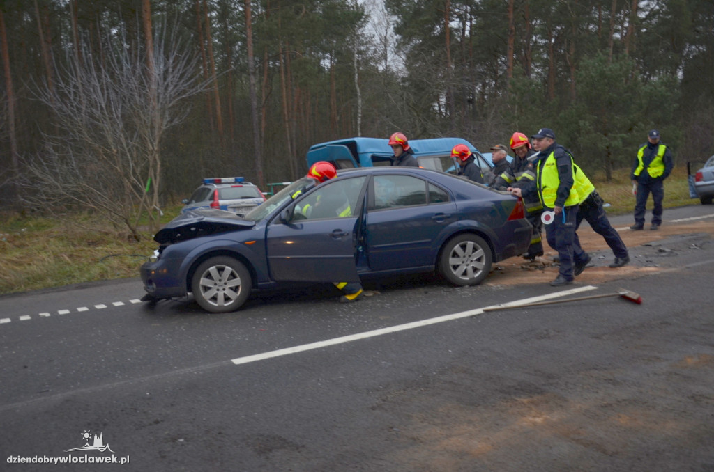 3 auta zderzyły się na DK91