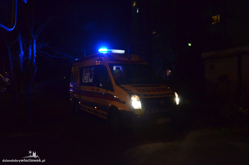 Zderzenie czołowe na ul. Zbiegniewskiej