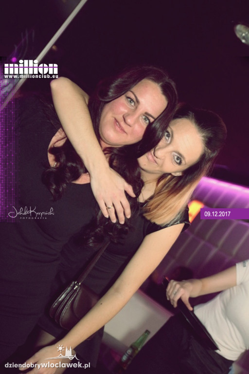 Sobotnia noc w klubie Million