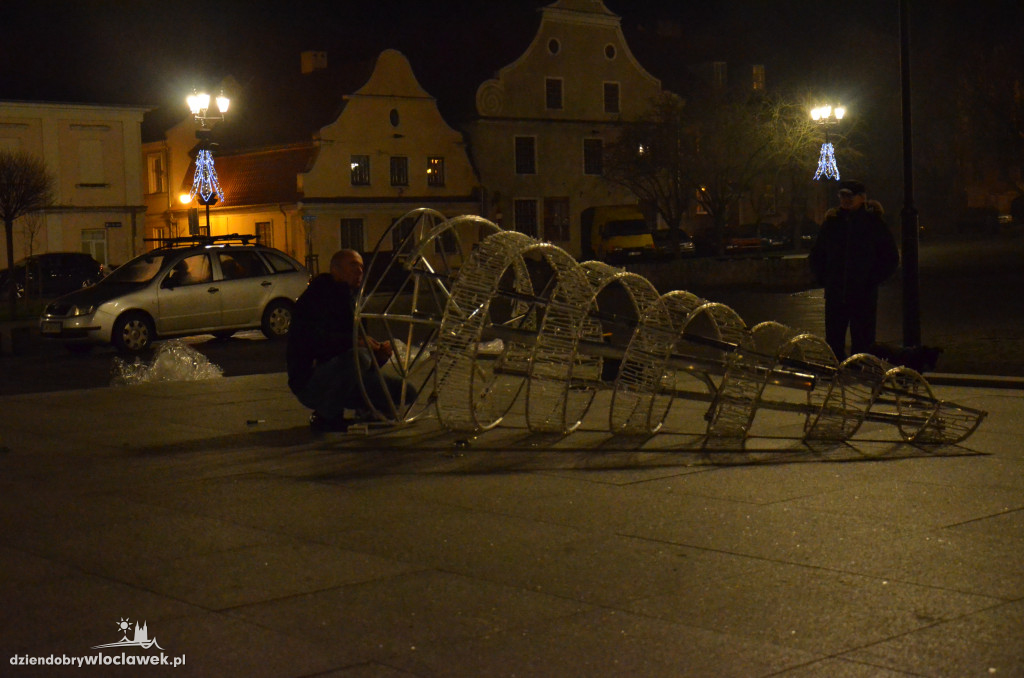 Stary Rynek udekorowany na święta