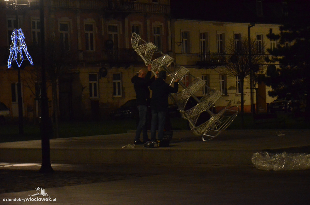 Stary Rynek udekorowany na święta