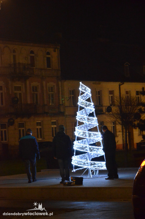 Stary Rynek udekorowany na święta
