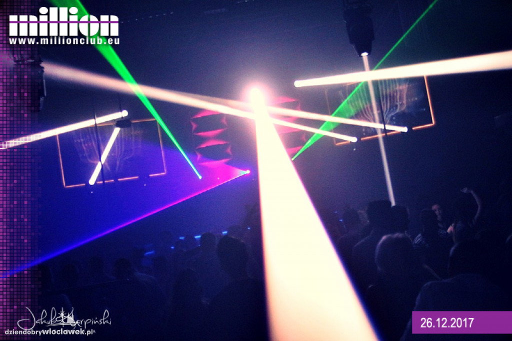 Laser Show w Millionie