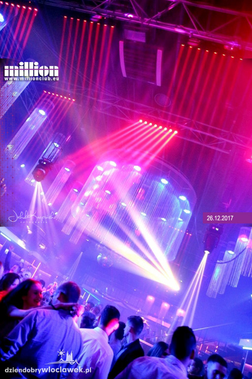 Laser Show w Millionie