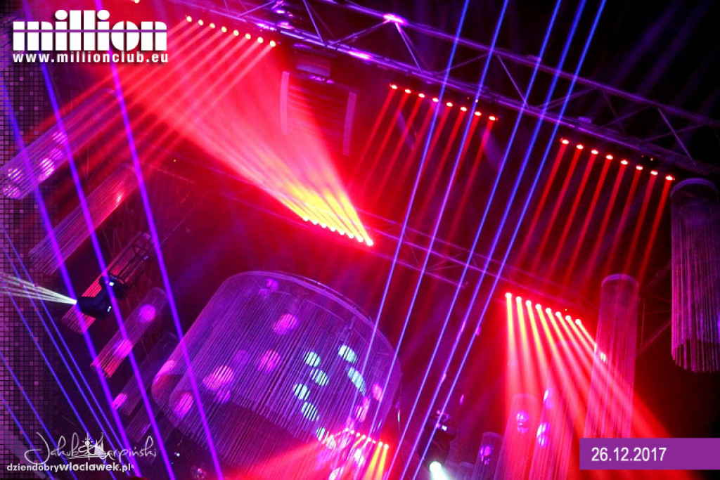 Laser Show w Millionie